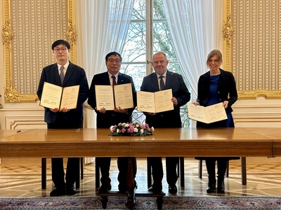 ceremonia podpisania MOU