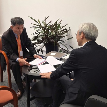 Ambassador of the Republic of Korea's visit at the Faculty of Physics UW